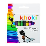 Wax Crayons - 12 Piece Set